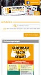 Mobile Screenshot of cottbuser-aufbruch.de